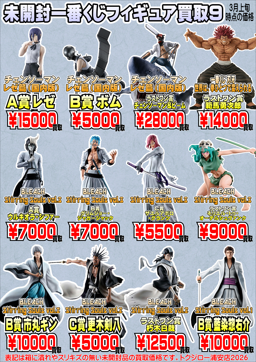 一番くじフィギュア買取プラスアップキャンペーン